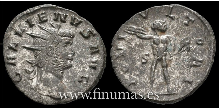 GALIENUS DENARIO ANTONINIANO  253-268d.C. 