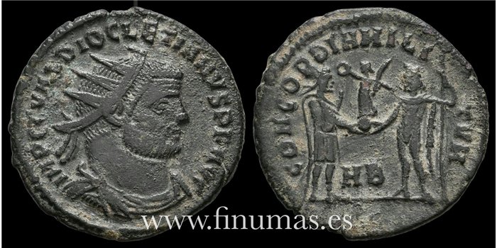 DIOCLECIANO FOLLIS  284-305 d.C. 
