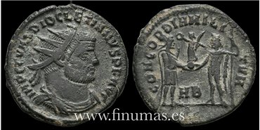 DIOCLECIANO FOLLIS  284-305 d.C. 