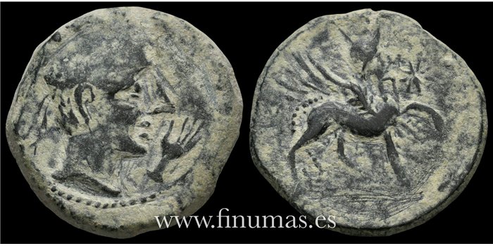 CASTULO AS 180-150  a.C - Mano.