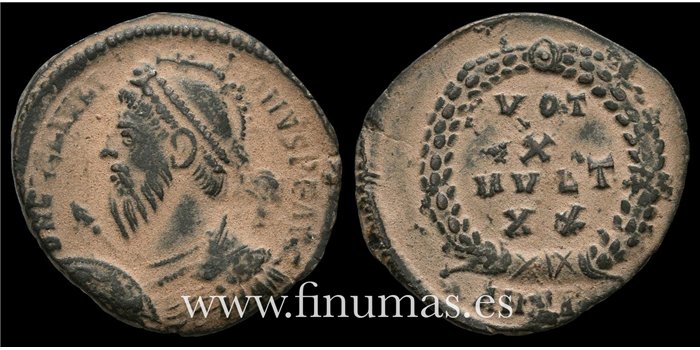 JULIANO II EL APOSTATA FOLLIS Alejandria 360-363 d.C.