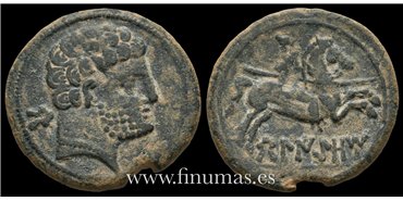 BELIKION AS Belchite Zaragoza 120-200  a.C.