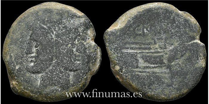 POMPEYO EL GRANDE  AS 45 a.C