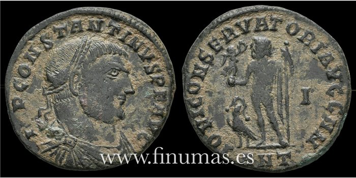 CONSTATINO MAGNO FOLLIS  Antioquia 315-316d.C. 