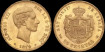 Cy16605K.- ALFONSO XII - 25 Pesetas gold 1879 (18-79) EMM.  SC-