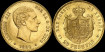 Cy16606J.- ALFONSO XII - 25 Pesetas gold 1880 (18-80) MSM. SC-
