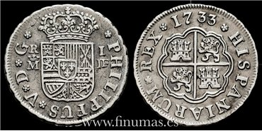 Cy07942.-  FELIPE V - 1 Real 1742 Madrid - MBC+