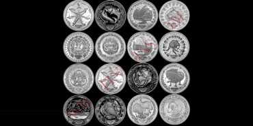 AUSTRALIA - K-0371L- COLECCION 16 x 1Oz. 5 Dollar Sidney 2000 - Plata .999