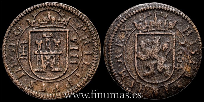 Cy04126.-  FELIPE III - 8 Maravedís 1604 Segovia - BC