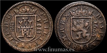 Cy04126.-  FELIPE III - 8 Maravedís 1604 Segovia - BC