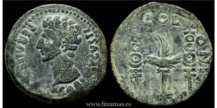 COLONIA PATRICIA (CORDOBA) DUPONDIO AUGUSTO 27-14 a.C