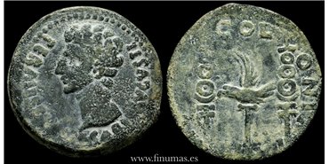 COLONIA PATRICIA (CORDOBA) DUPONDIO AUGUSTO 27-14 a.C