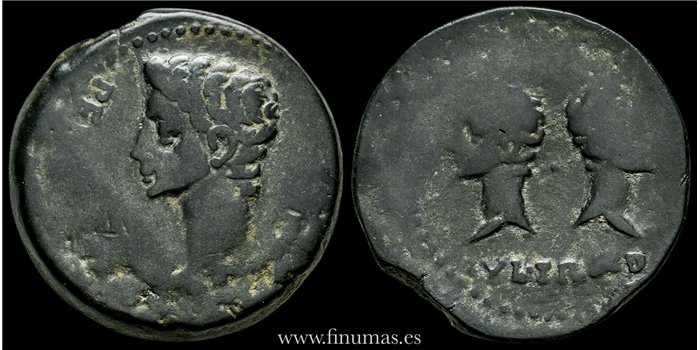 IULIA TRADUCTA (ALGECIRAS) DUPONDIO AUGUSTO 27-14 a.C