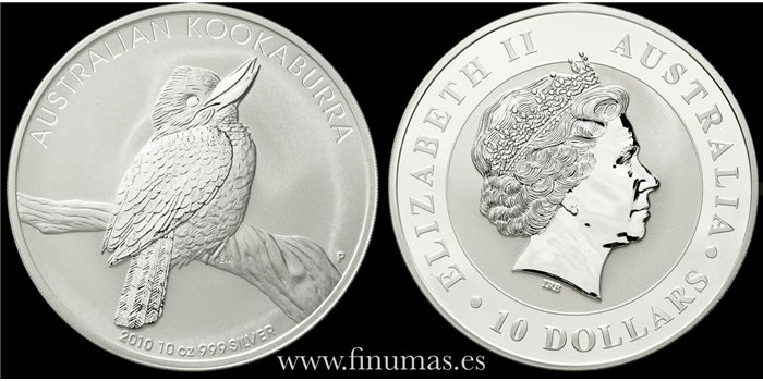 AUSTRALIA - K-1471- 1 DOLLAR  KOOKABURRA 2010. PROOF - PLATA
