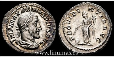 MAXIMINO I DENARIO 235-236 d.C ROMA