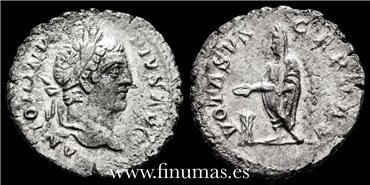 CARACALLA DENARIO FORRADO 206-2010 d.C ROMA