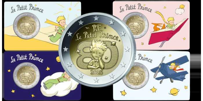 copy of 2 COMMEMORATIVE EUROS FRANCE 2024 "JJ.OO PARIS 2024"