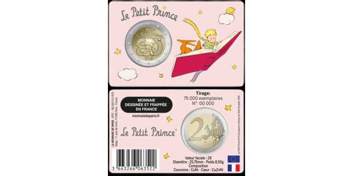 copy of 2 COMMEMORATIVE EUROS FRANCE 2024 "JJ.OO PARIS 2024"