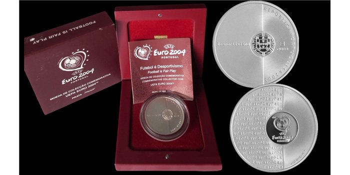 PORTUGAL K-752A.- 8 EUROS 2003 FAIR PLAY. 1 Oz. PLATA - PROOF
