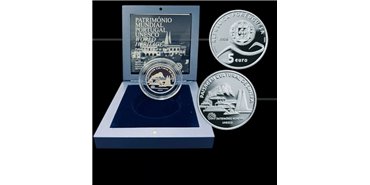 PORTUGAL K-769A.- 5 EUROS 2005 UNESCO - SINTRA. PLATA - PROOF