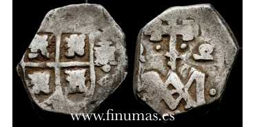 Cy06905.- CARLOS II 2 REALES SEVILLA. MARIA TYPE. MBC-. SILVER