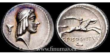 REPUBLICA - CALPURNIA DENARIO 67 a.C.