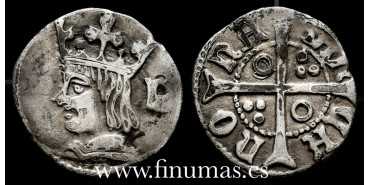 FERNANDO II de ARAGON  1479/1516 - 1/4 de Croat. PLATA