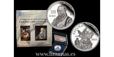 2013 TESOROS MUSEOS VICENTE LOPEZ - SUEÑO. PROOF - PLATA