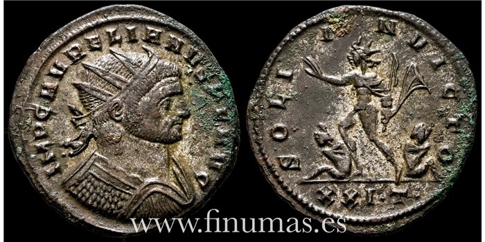 AURELIANO 270-75  d.C. Antoniniano - Soli Invicto  Ceca-Serdica -EBC