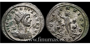 AURELIANO 270-75  d.C. Antoniniano - Soli Invicto- Ceca: Ticinum -EBC
