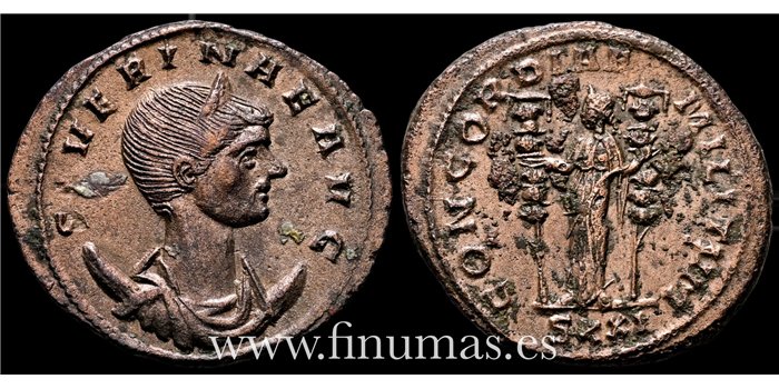 SEVERINA 270-75  d.C. Antoniniano - Concordia Militun- Ceca Siscia: - EBC