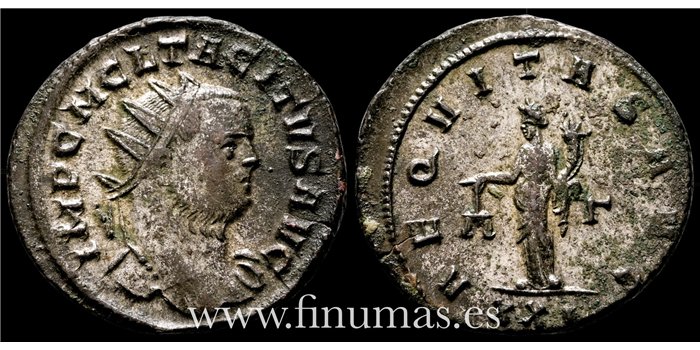 Tacito 275-76  d.C. Antoniniano - Aequitas AVG. Ceca : Roma - EBC+