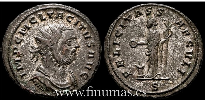 Tacito 275-76  d.C. Antoniniano - Felicitas Saeculi - Ceca : Ticinium - EBC+