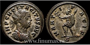 Tacito 275-76  d.C. Antoniniano - Marti Pacif- Ceca : Ticinium - EBC