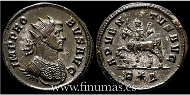 Probo 276-282. d.C. Antoniniano - Adventus Avg.- Ceca : Roma - EBC