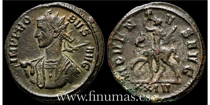 Probo 276-282. d.C. Antoniniano - Adventus Avg.- Ceca : Siscia- EBC