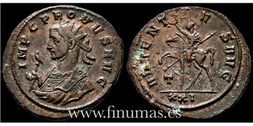 Probo 276-282. d.C. Antoniniano - Adventus Avg.- Ceca : Siscia- MBC+