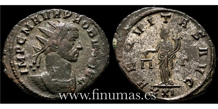 Probo 276-282. d.C. Antoniniano - Aequitas Avg.- Ceca : Roma - EBC