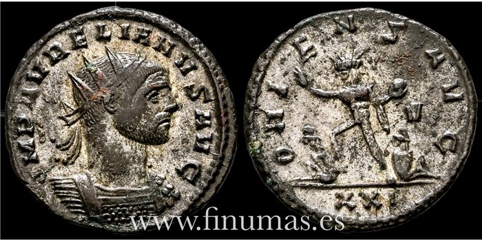Aureliano 270-75. d.C. Antoniniano -Oriens Avg.- Ceca : Roma - EBC