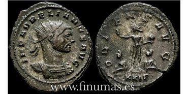 Aureliano 270-75. d.C. Antoniniano -Oriens Avg.- Ceca : Roma - MBC