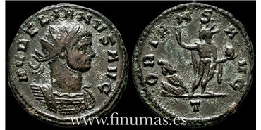 Aureliano 270-75. d.C. Antoniniano -Oriens Avg.- Ceca : Milan - EBC
