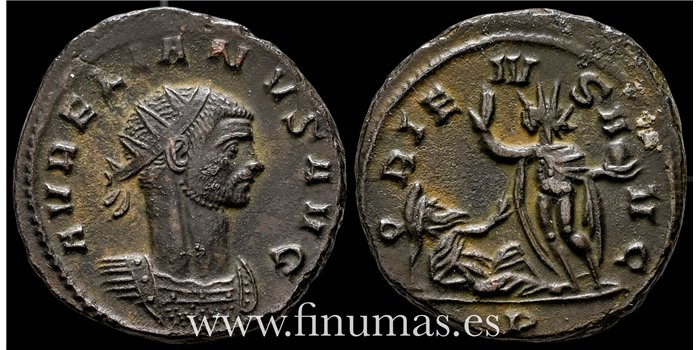 Aureliano 270-75. d.C. Antoniniano -Oriens Avg.- Ceca : Siscia- EBC