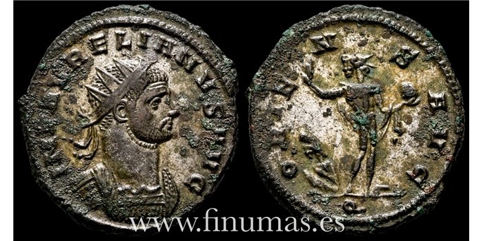 Aureliano 270-75. d.C. Antoniniano -Oriens Avg.- Ceca : Siscia- EBC