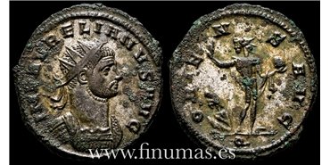Aureliano 270-75. d.C. Antoniniano -Oriens Avg.- Ceca : Siscia- EBC