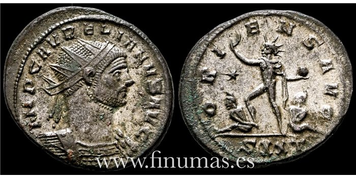 Aureliano 270-75. d.C. Antoniniano -Oriens Avg.- Ceca : Ticinium- EBC