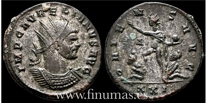 Aureliano 270-75. d.C. Antoniniano -Oriens Avg.- Ceca : Siscia- EBC