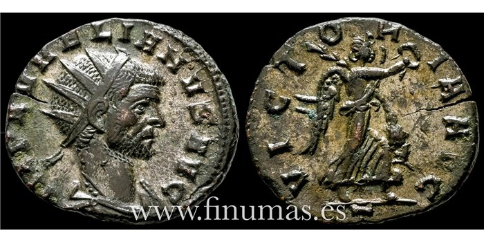 Aureliano 270-75. d.C. Antoniniano -Victoria Avg.- Ceca : Milan - EBC