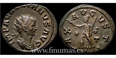 Aureliano 270-75. d.C. Antoniniano -Pax Avgusti - Ceca : Siscia  - EBC