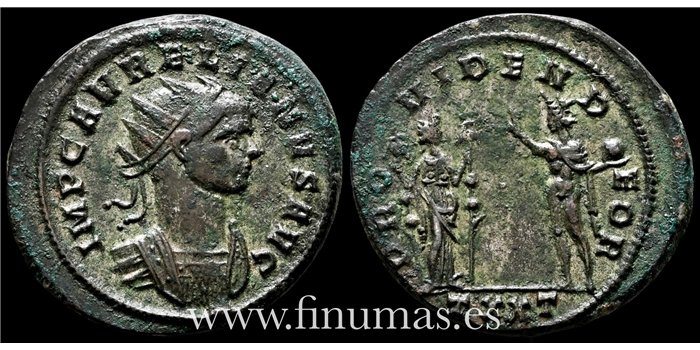 AURELIANO 270-75  d.C. Antoniniano - Providen Deor - Ceca: Ticinum -EBC