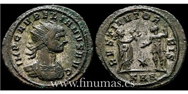 AURELIANO 270-75  d.C. Antoniniano - Restitut Orbis Ceca-Roma -EBC